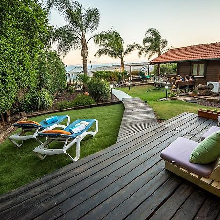 כחול ירוק בכפר Villa Had Nes Ngoại thất bức ảnh